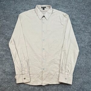James Perse Shirt Mens 2 Button Up Long Sleeve Made in Italy MCJ3802